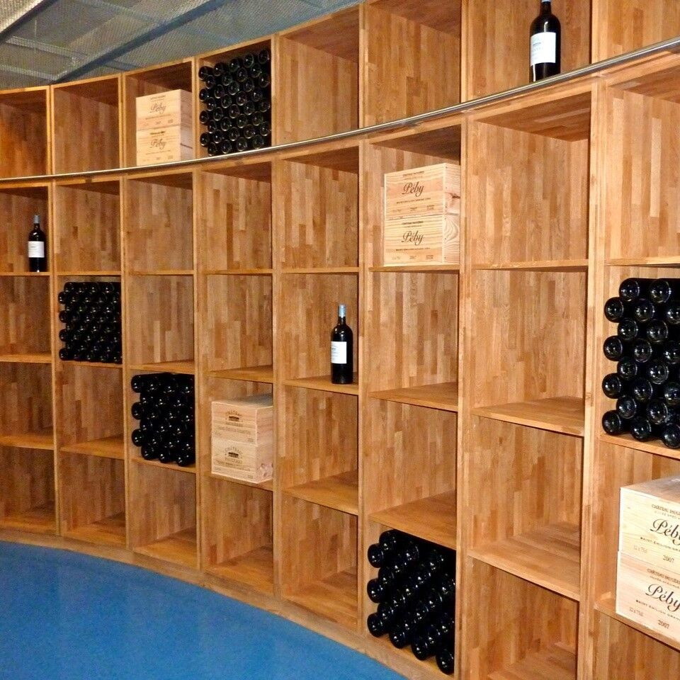 Weingestell für Einzelflaschen und Weinkisten